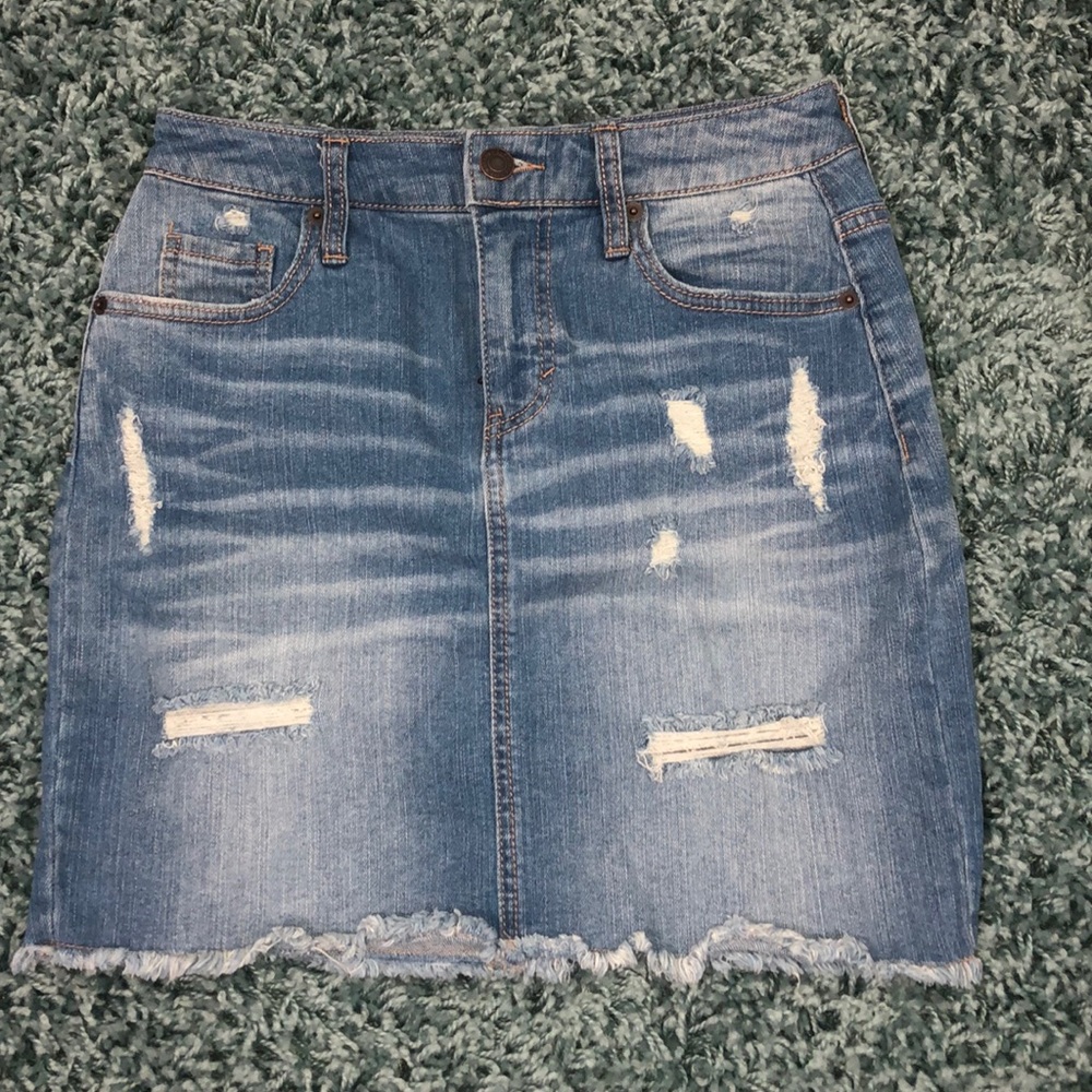 Denim skirt